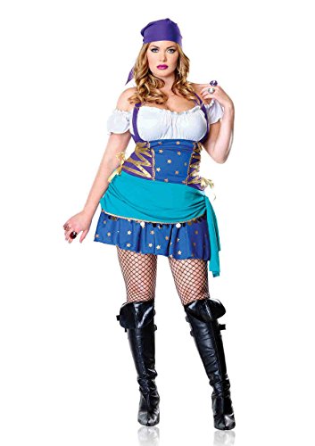 Gypsy Princess Costume Back View showcasing the modern design