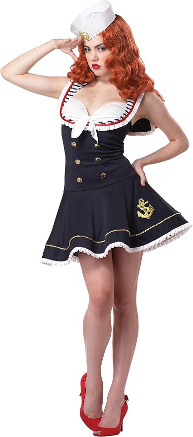 Women's Nautical Halloween Costume | Sexy Sailor Outfit
