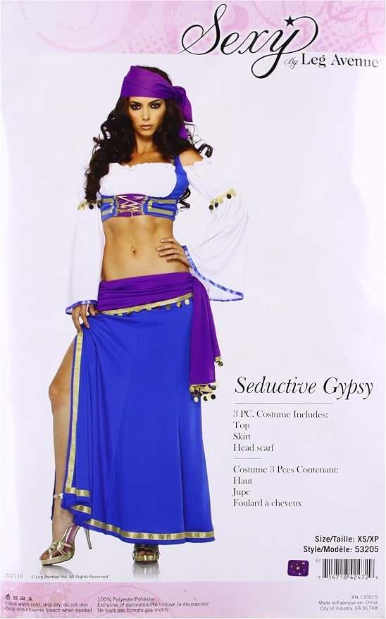 Woman Seductive Gypsy Costume